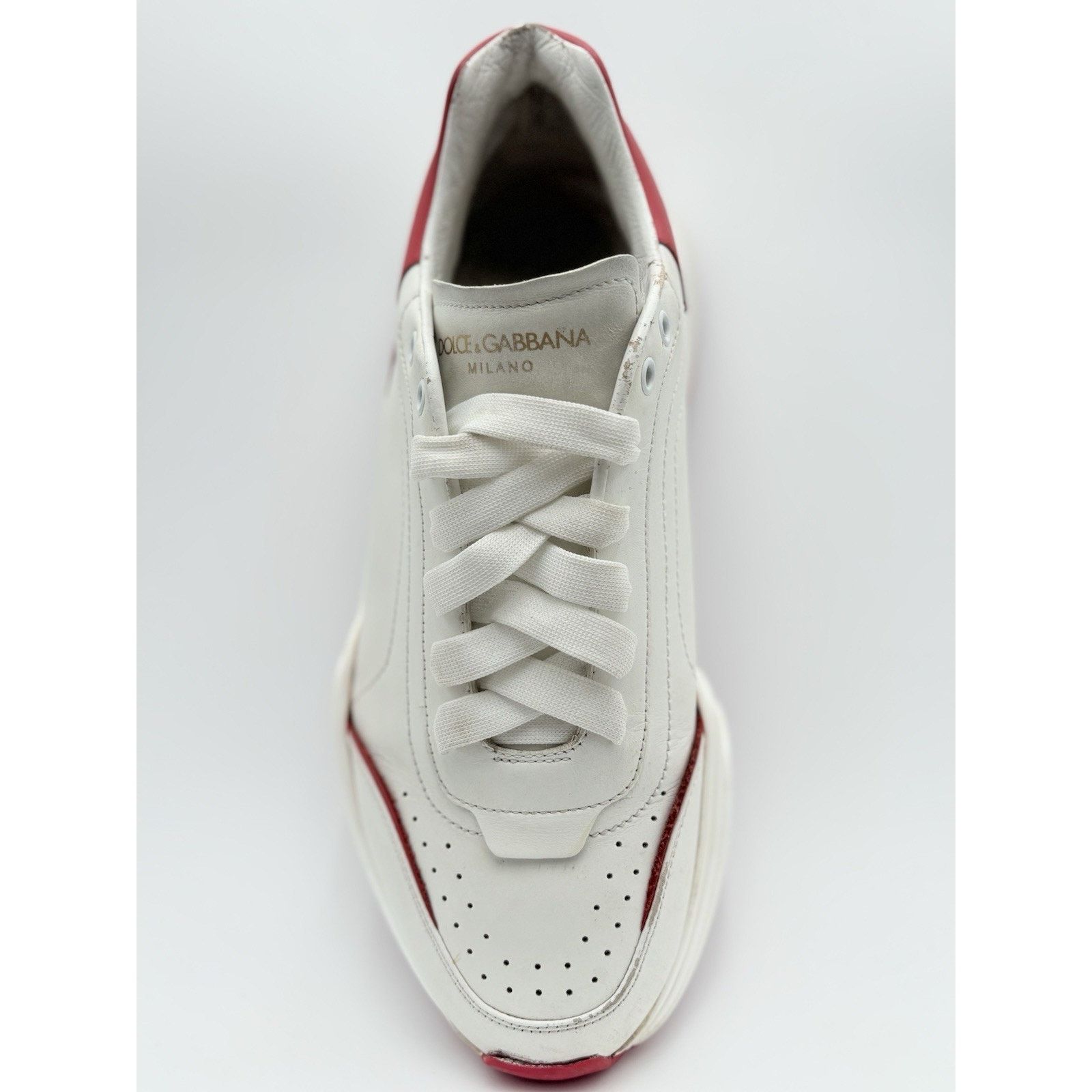 Dolce & Gabbana Dolce Gabbana Daymaster ' White Red ' | GOOD CONDITION! Size US 11 / EU 44 - 5 Thumbnail