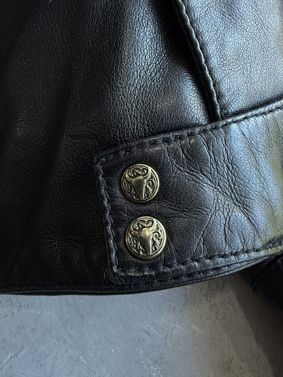 Balmain Balmain - Vintage Quilted Leather Lambskin Cropped Jacket Size S / US 4 / IT 40 - 6 Thumbnail
