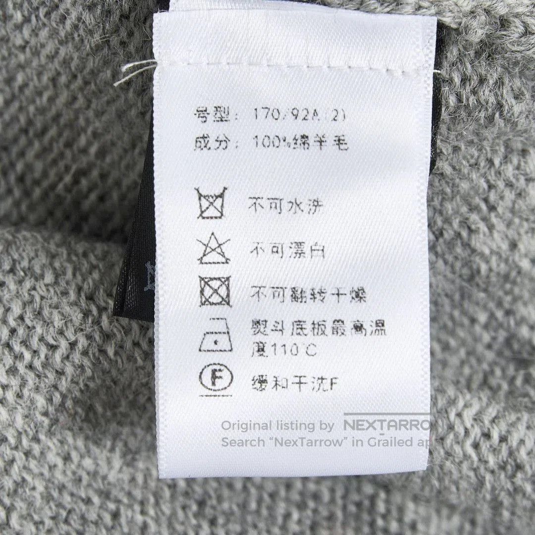 Undercover Undercover Unisex Letter Print Wool Sweater. Size US XL / EU 56 / 4 - 8 Thumbnail