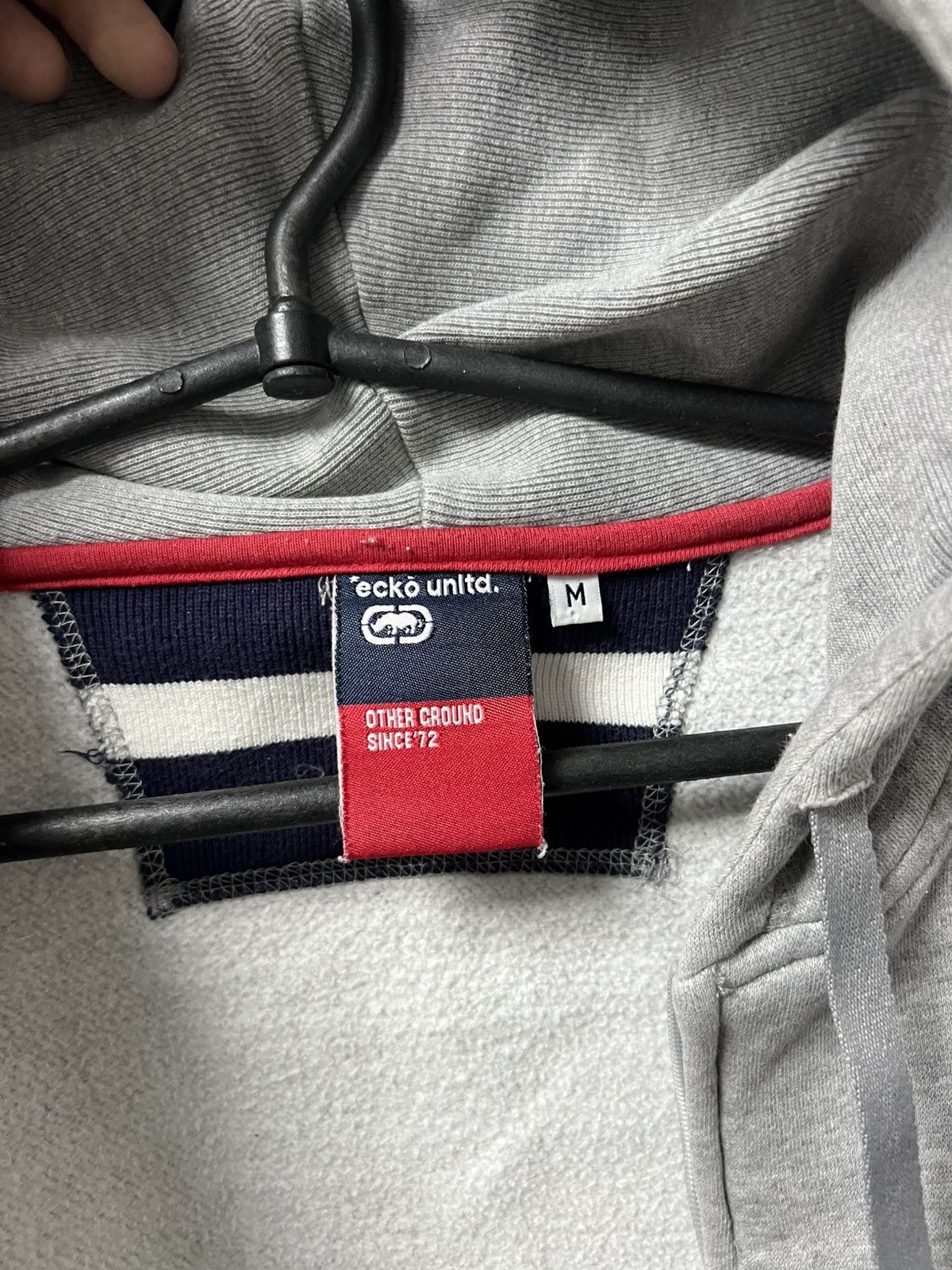 Ecko Unltd. Vintage Ecko Hoodie Distressed Big Logo Fit Size US M / EU 48-50 / 2 - 8 Thumbnail