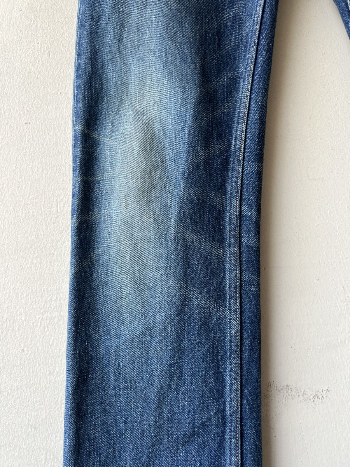 A.P.C. Vintage A.P.C. Aging Mud Faded Denim Selvedge Jeans Size US 29 - 12 Thumbnail