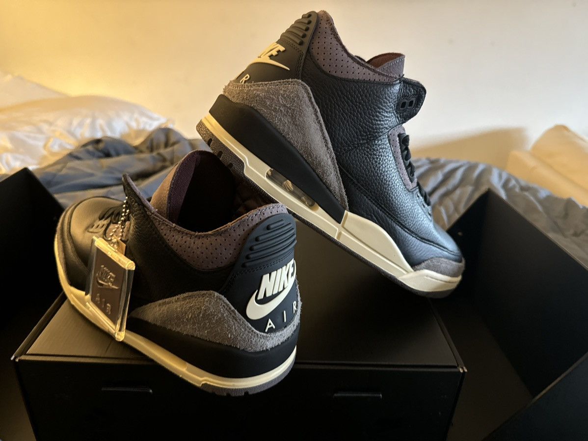 A Ma Maniere × Jordan Brand A Ma Maniere Jordan 3 Retro OG Sz 12 (W13.5) Size US 12 / EU 45 - 9 Thumbnail