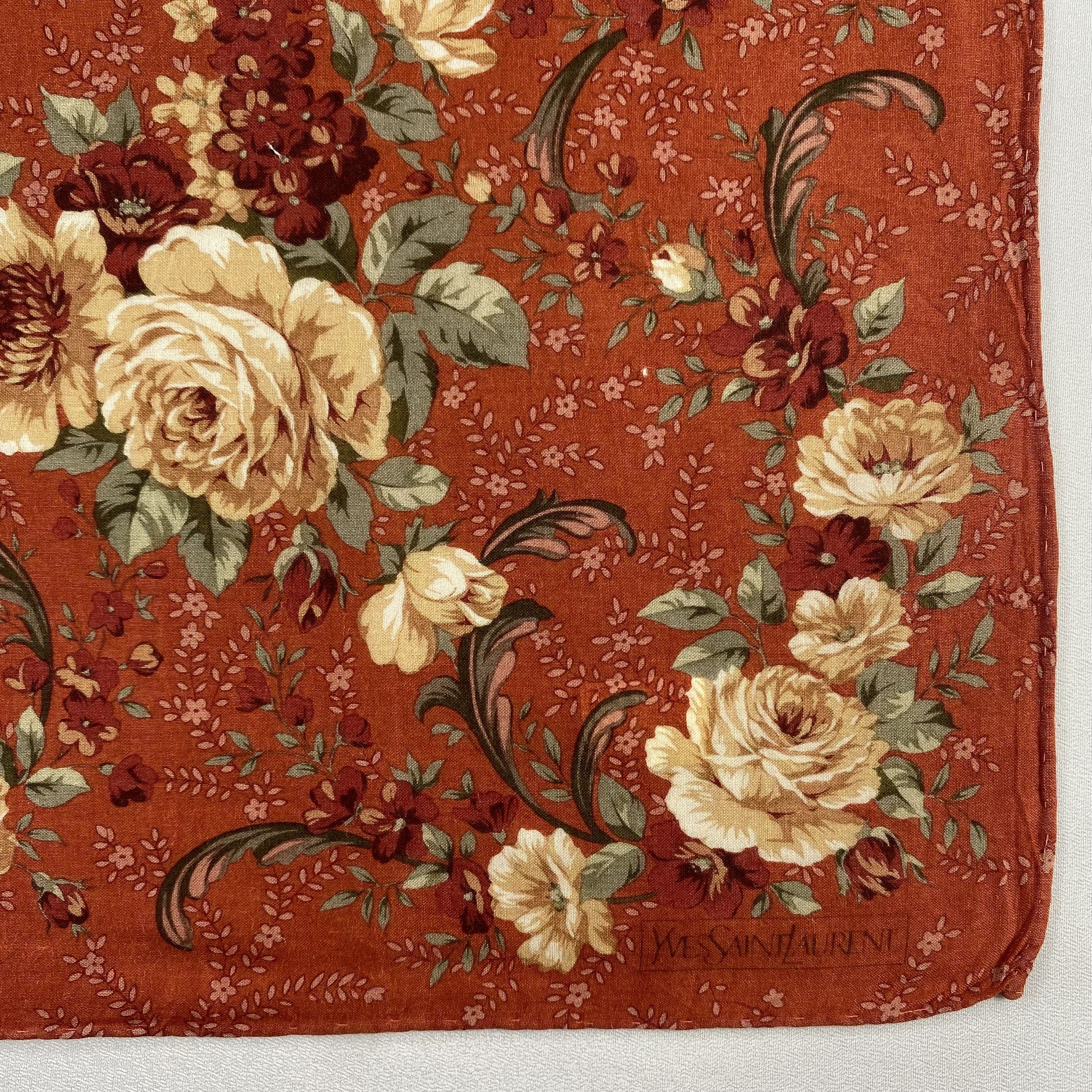 Vintage × Yves Saint Laurent Yves Saint Laurent Neckerchief / Handkerchief-P936 Size ONE SIZE - 3 Thumbnail