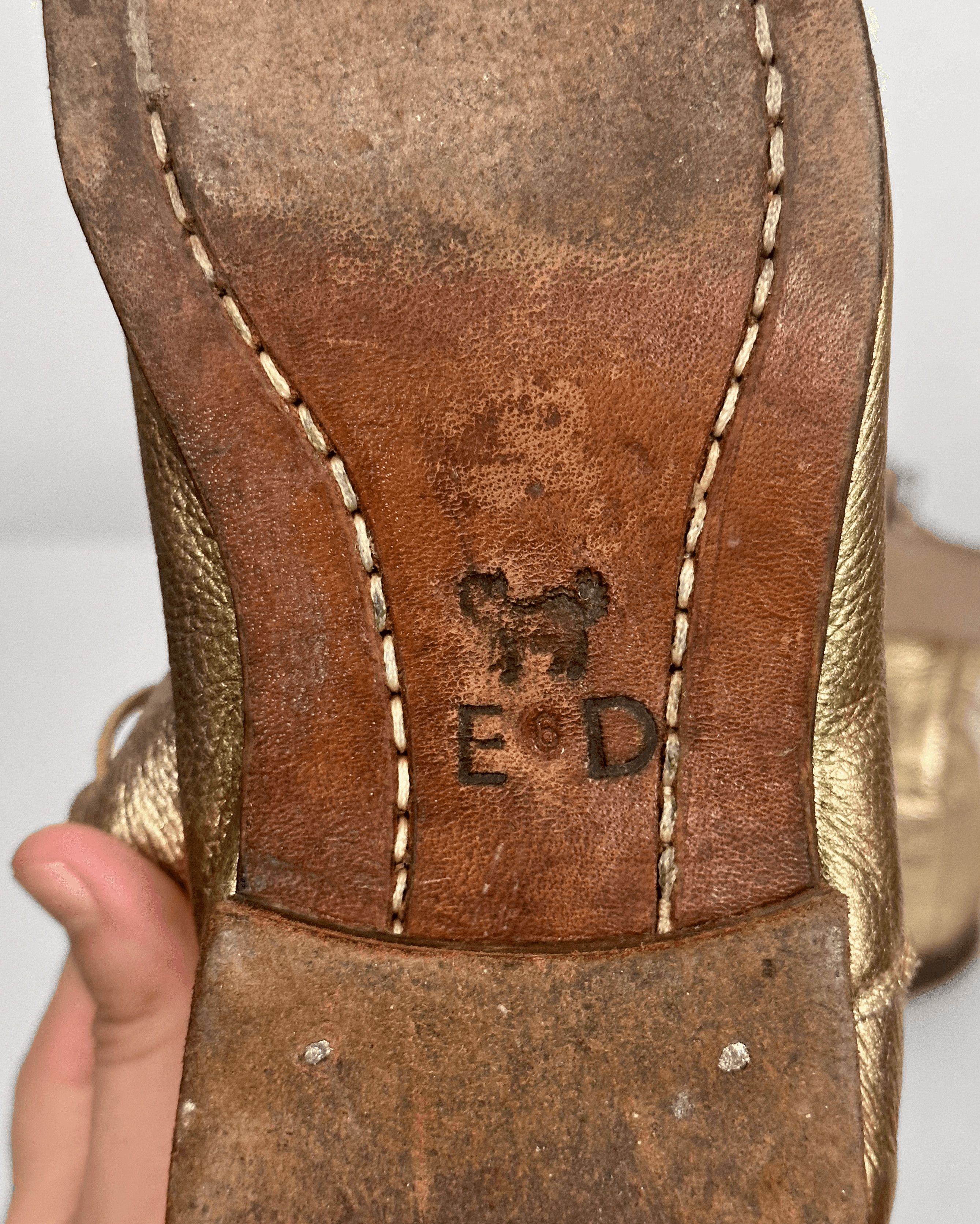 Elena Dawson Elena Dawson Golden Boots Size US 6 / EU 39 - 7 Thumbnail
