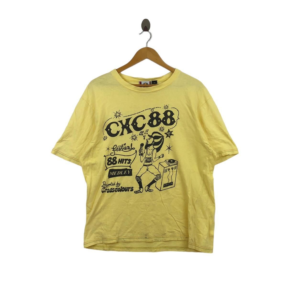 Cross Colours CROSS COLOURS REGGAE Hip Hop 20th Anni Tee Shirt Ya Digg Size US XXL / EU 58 / 5 - 1 Thumbnail