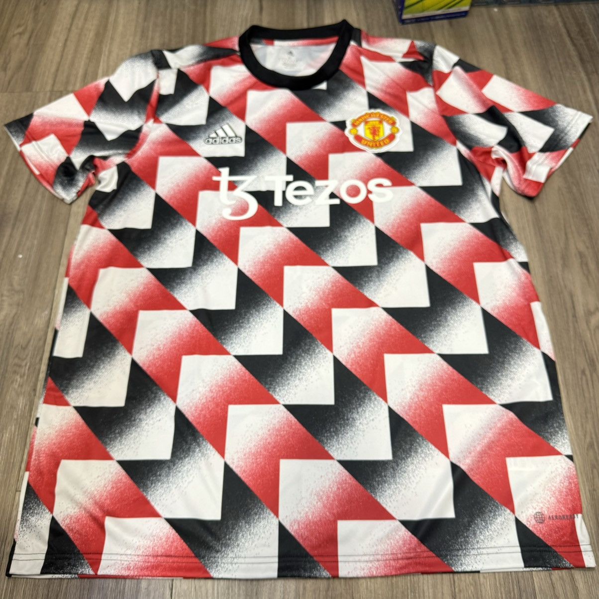 Adidas Manchester United 22/23 training shirt Size US XL / EU 56 / 4 - 1 Thumbnail