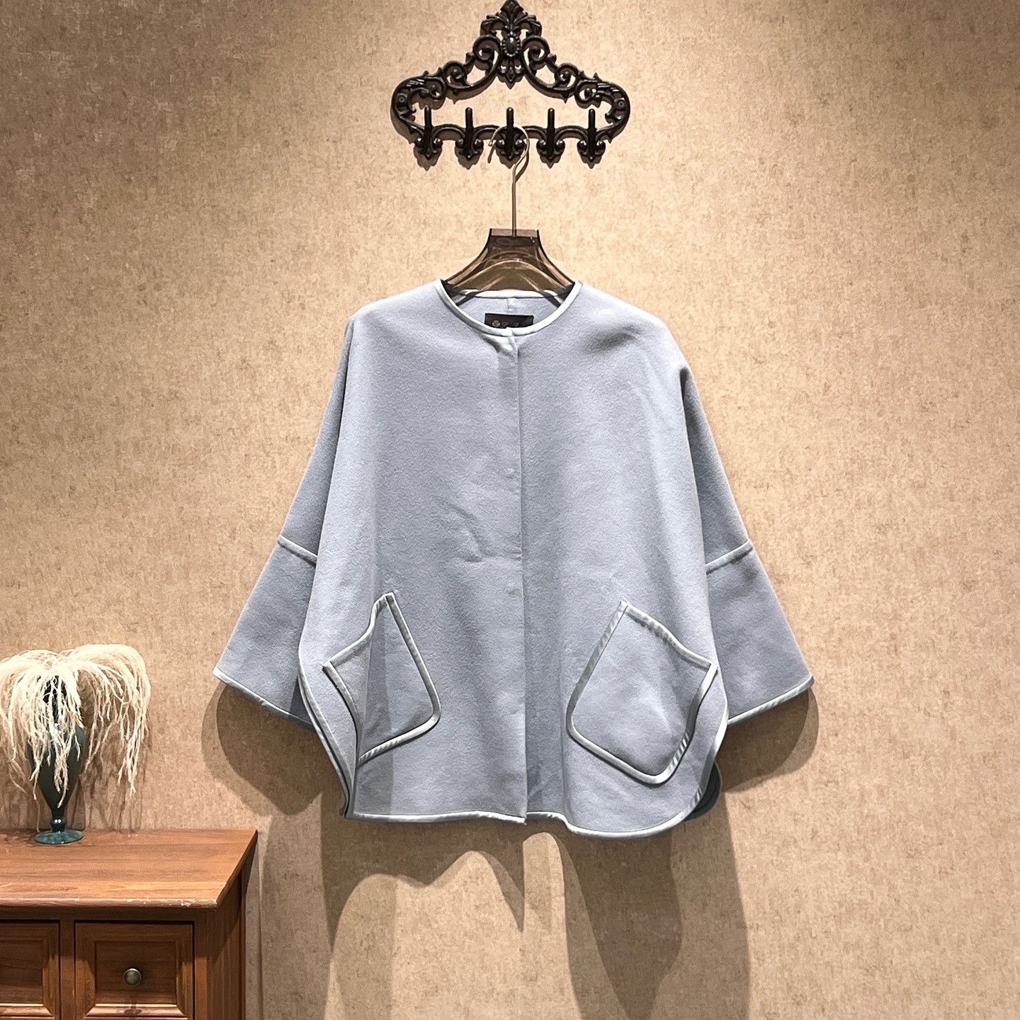 Loro Piana Loro Piana Cashmere Cape Jacket Size S Size S / US 4 / IT 40 - 1 Thumbnail