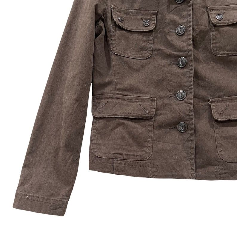Calvin Klein × Calvin Klein 205W39NYC Calvin Klein Jeans Button Cropped Jacket Size L / US 10 / IT 46 - 3 Thumbnail