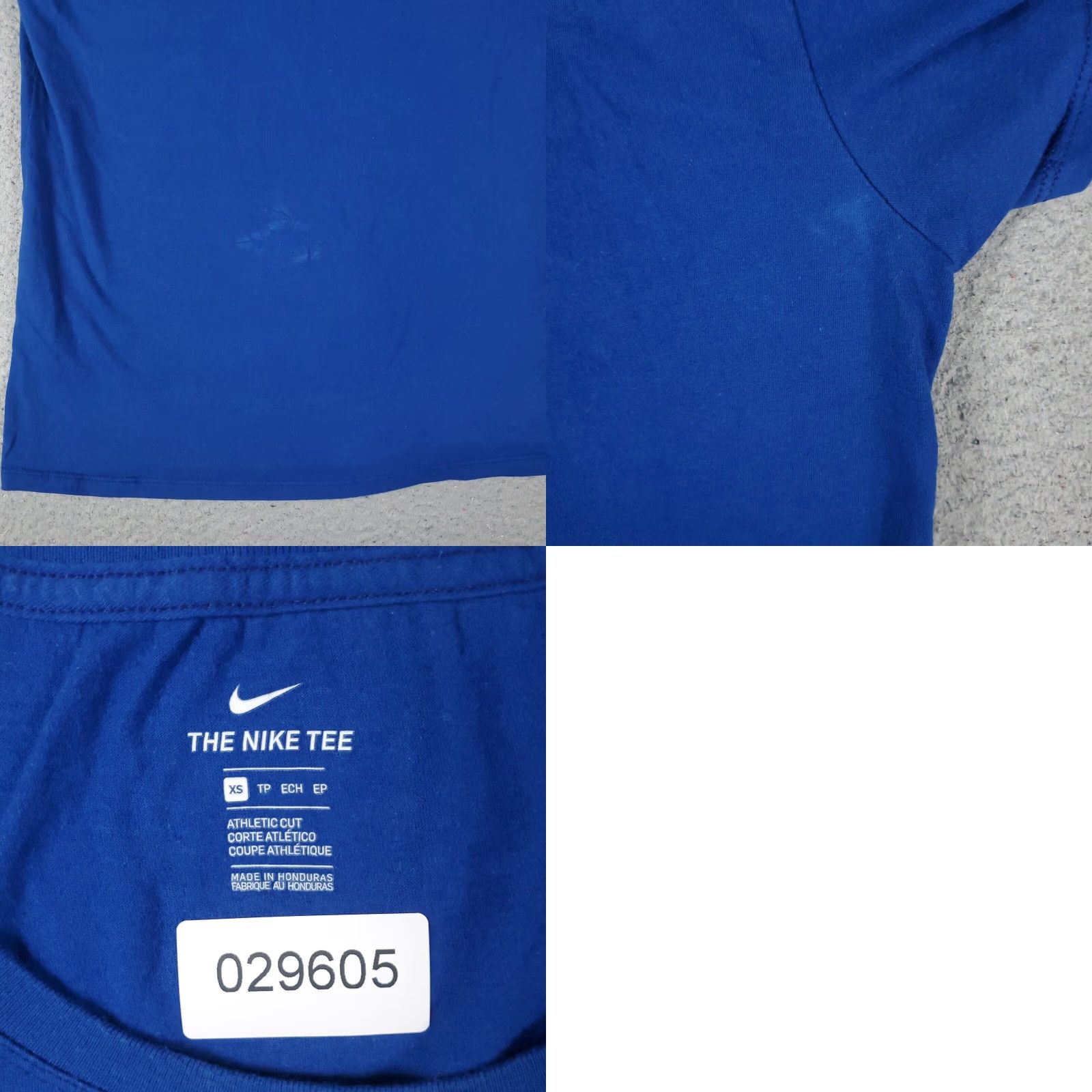 Nike Nike Blue Spell Out Swoosh Short Sleeve Crew Neck T Shirt Womens XS Size XS / US 0-2 / IT 36-38 - 8 Thumbnail
