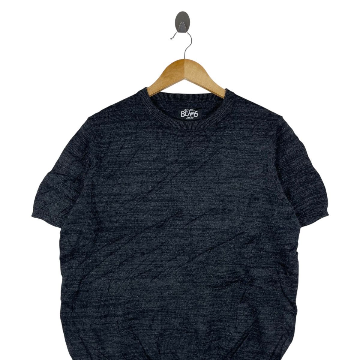 Beams Plus × Japanese Brand Beams Japan Indigo Knitwear Sweater Size US L / EU 52-54 / 3 - 2 Thumbnail
