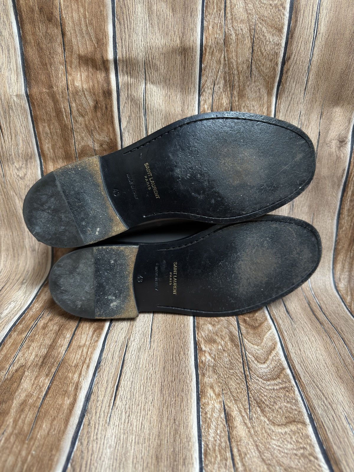 Saint Laurent Paris 🔥🔋fw13 studded Germain penny loafers Size US 10 / EU 43 - 13 Thumbnail