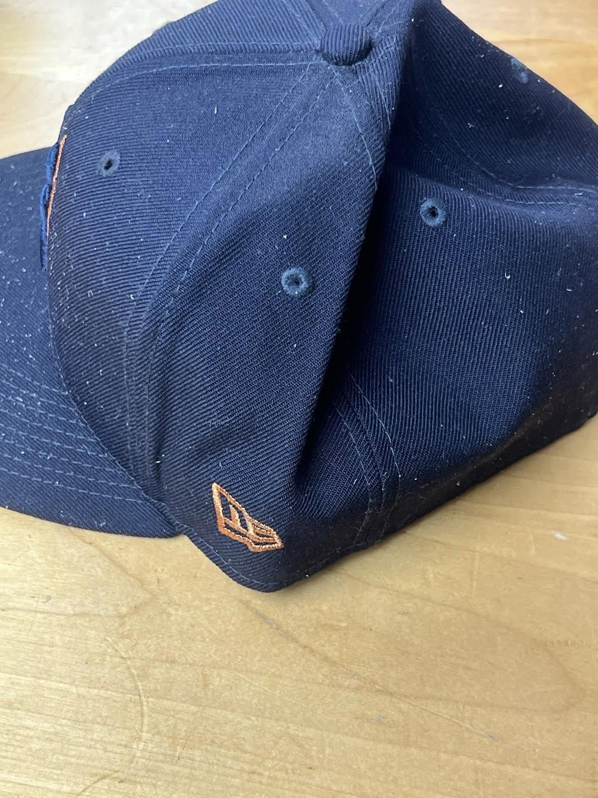 New Era New York Yankees Black Orange Stitching New Era 7 3/4 Fitted Size ONE SIZE - 7 Thumbnail