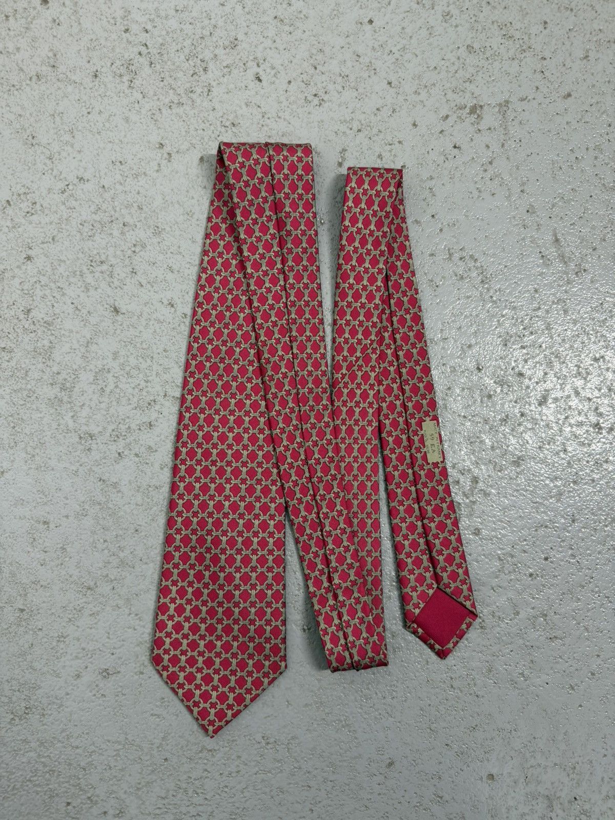 Hermes Hermes Silk Tie Size ONE SIZE - 2 Thumbnail