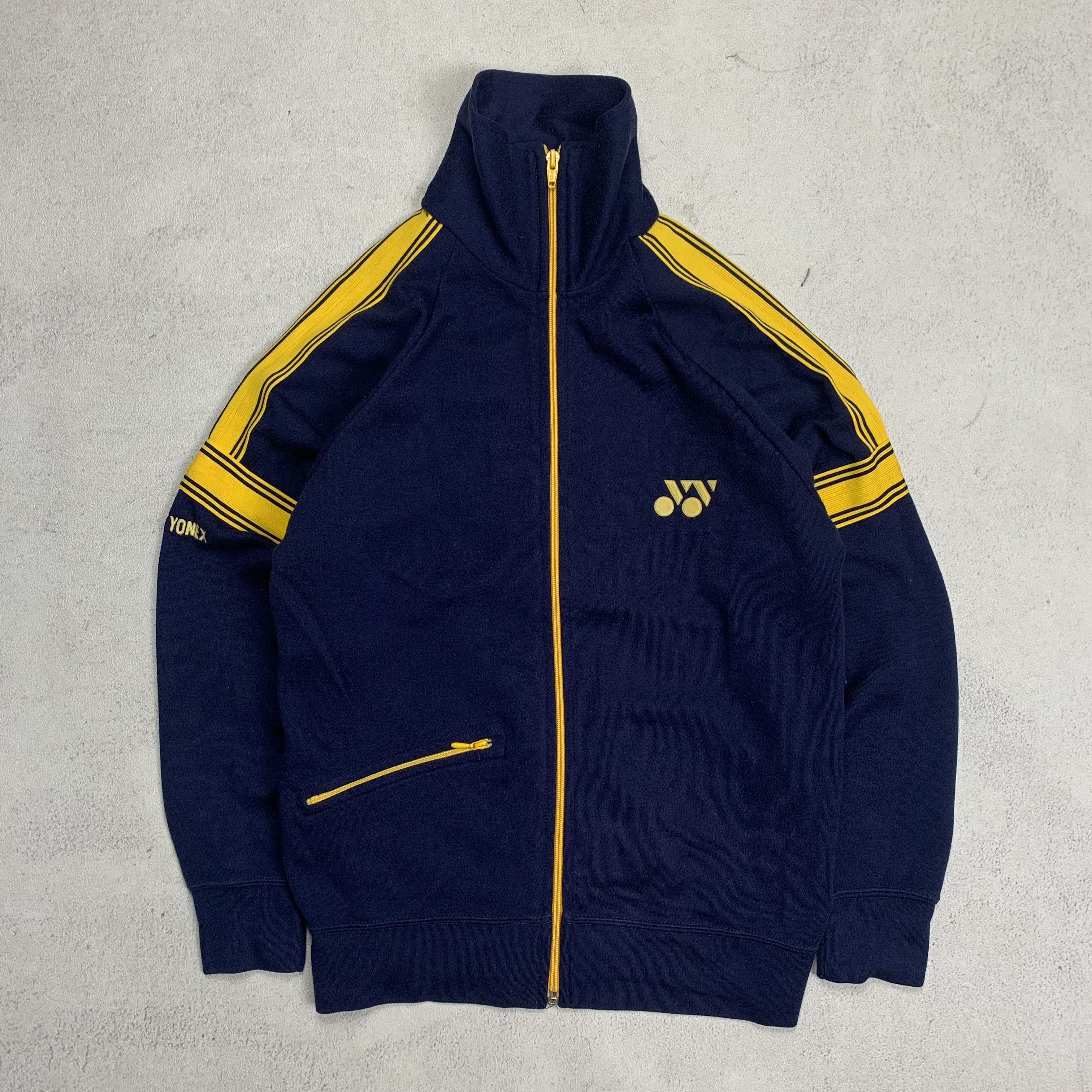 Vintage Vintage 90s Yonex Track Zip Up Jacket Size US S / EU 44-46 / 1 - 1 Thumbnail