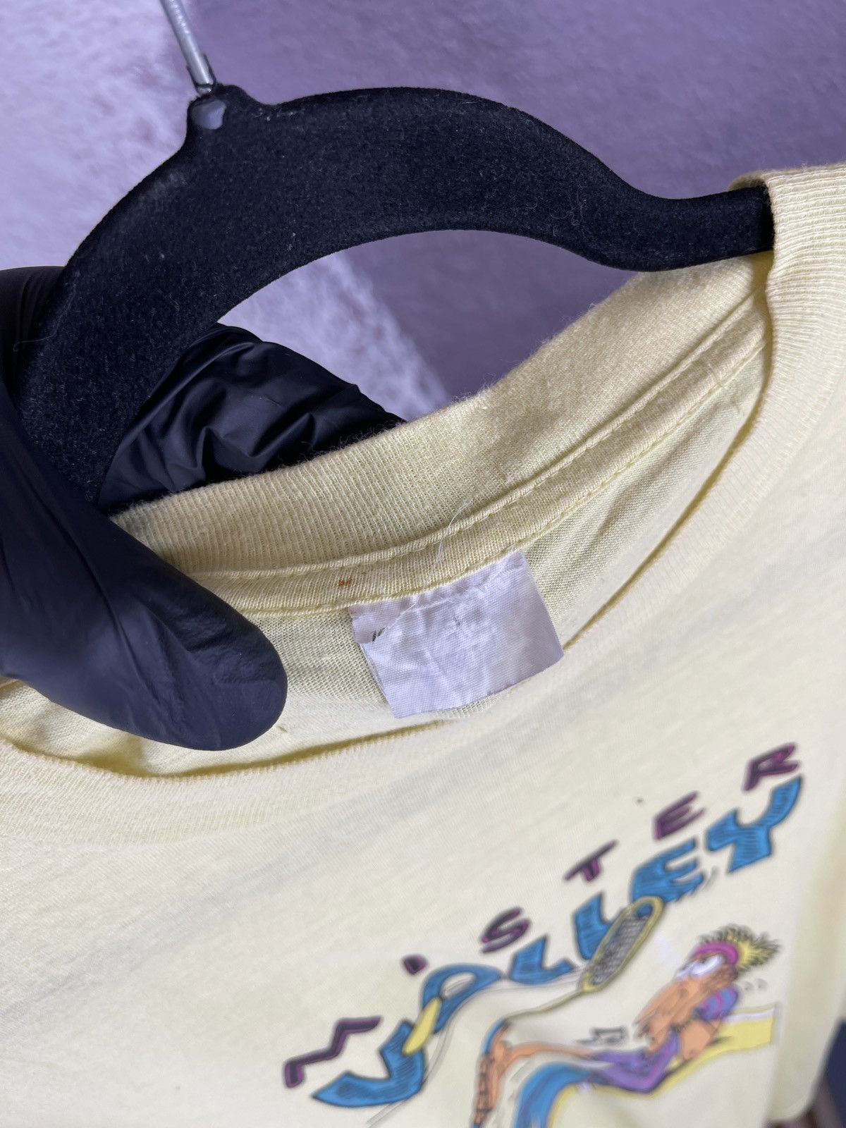 Band Tees Mister Volley vintage Don’t worry tennis big logo tee Size US L / EU 52-54 / 3 - 9 Thumbnail
