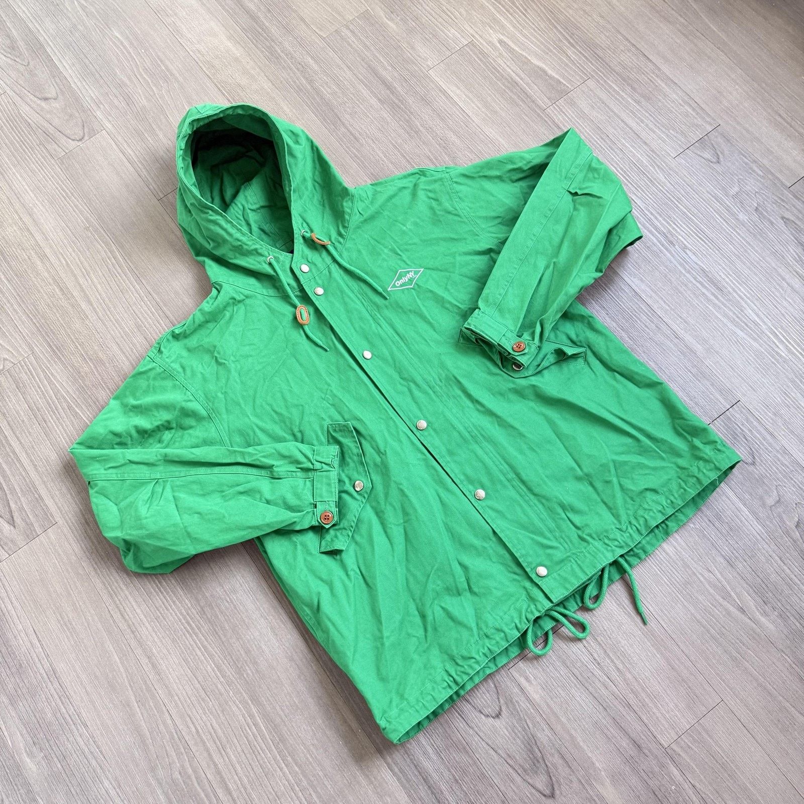 Only NY Only NY Jacket Mens Medium Green Hooded Outdoor Parka Size US M / EU 48-50 / 2 - 2 Thumbnail