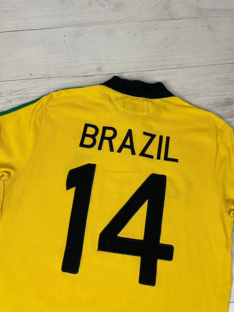 Polo Ralph Lauren Vintage Polo Ralph Lauren Brazil Rugby Polo Shirt Big Pony Size US M / EU 48-50 / 2 - 12 Thumbnail