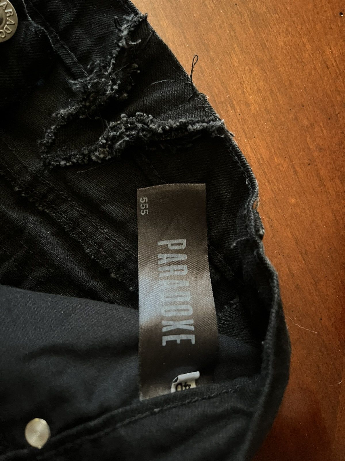 Paradoxe Paris Crude Baggy Jean Size US 32 / EU 48 - 4 Thumbnail