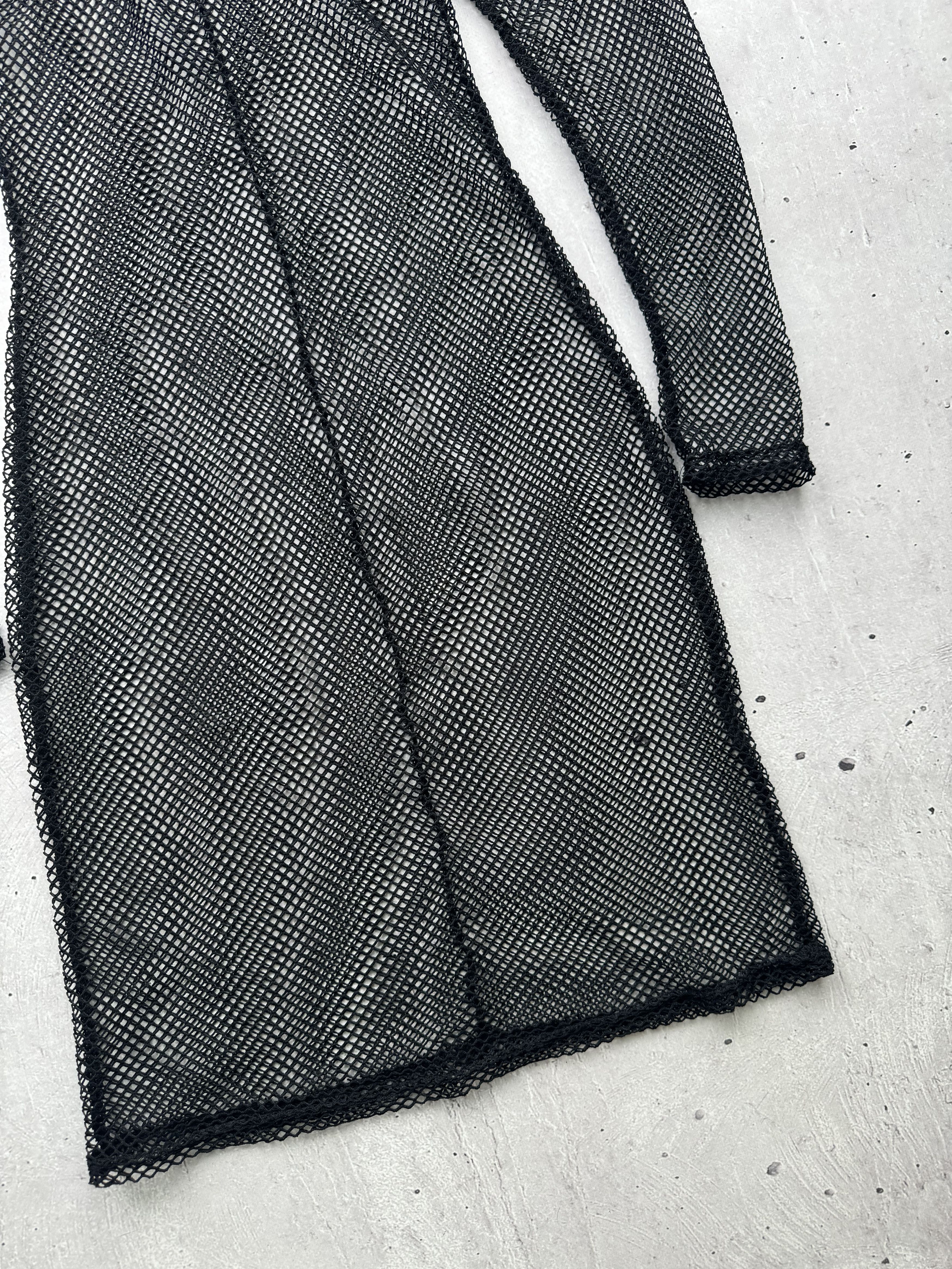 Japanese Brand × Vintage Vintage Mesh Mini Dress Size XS / US 0-2 / IT 36-38 - 3 Thumbnail