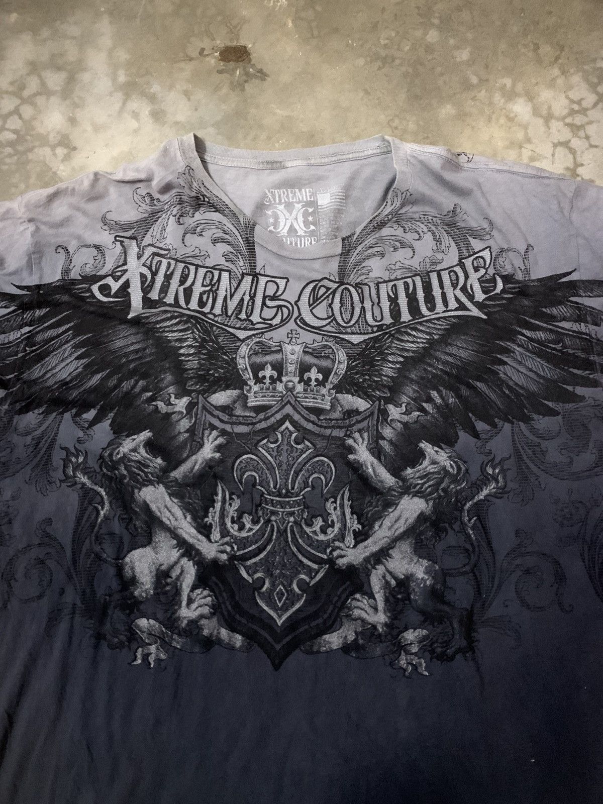 Affliction Nice Graphics Extreme Coutures Tee Size US XL / EU 56 / 4 - 3 Thumbnail