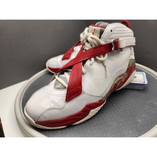 Jordan Brand Air Jordan mens 11.5 Retro 8.0 Retro White Red amazing condi Size US 11.5 / EU 44-45 - 19 Thumbnail