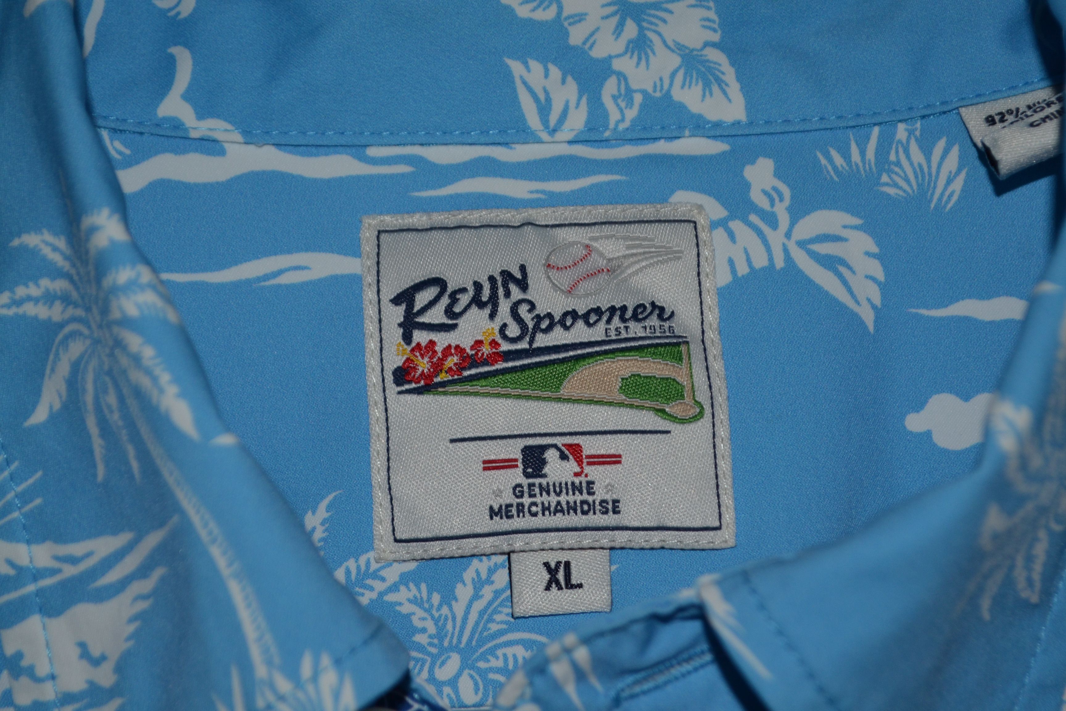 Reyn Spooner Reyn Spooner Blue Jays XL Blue Hawaiian Shirt MLB Size US XL / EU 56 / 4 - 6 Thumbnail