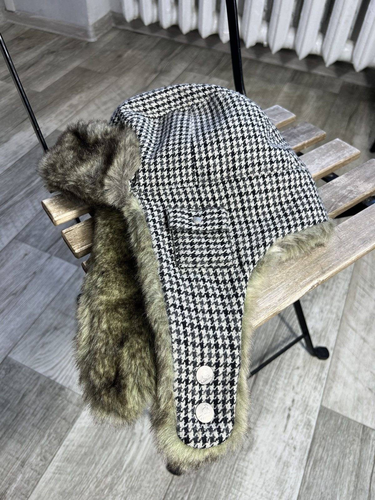 Kangol Crazy Archived Kangol Y2k Ushanka Fur Hat Earflap 90s USA Size ONE SIZE - 1 Thumbnail