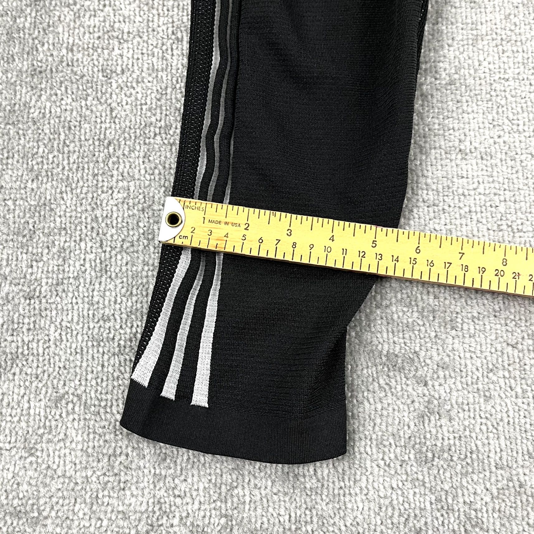 Adidas ADIDAS Pants Womens M ID Stryker Black White Knit Track Soccer CF0333 Size 32" / US 10 / IT 46 - 7 Thumbnail