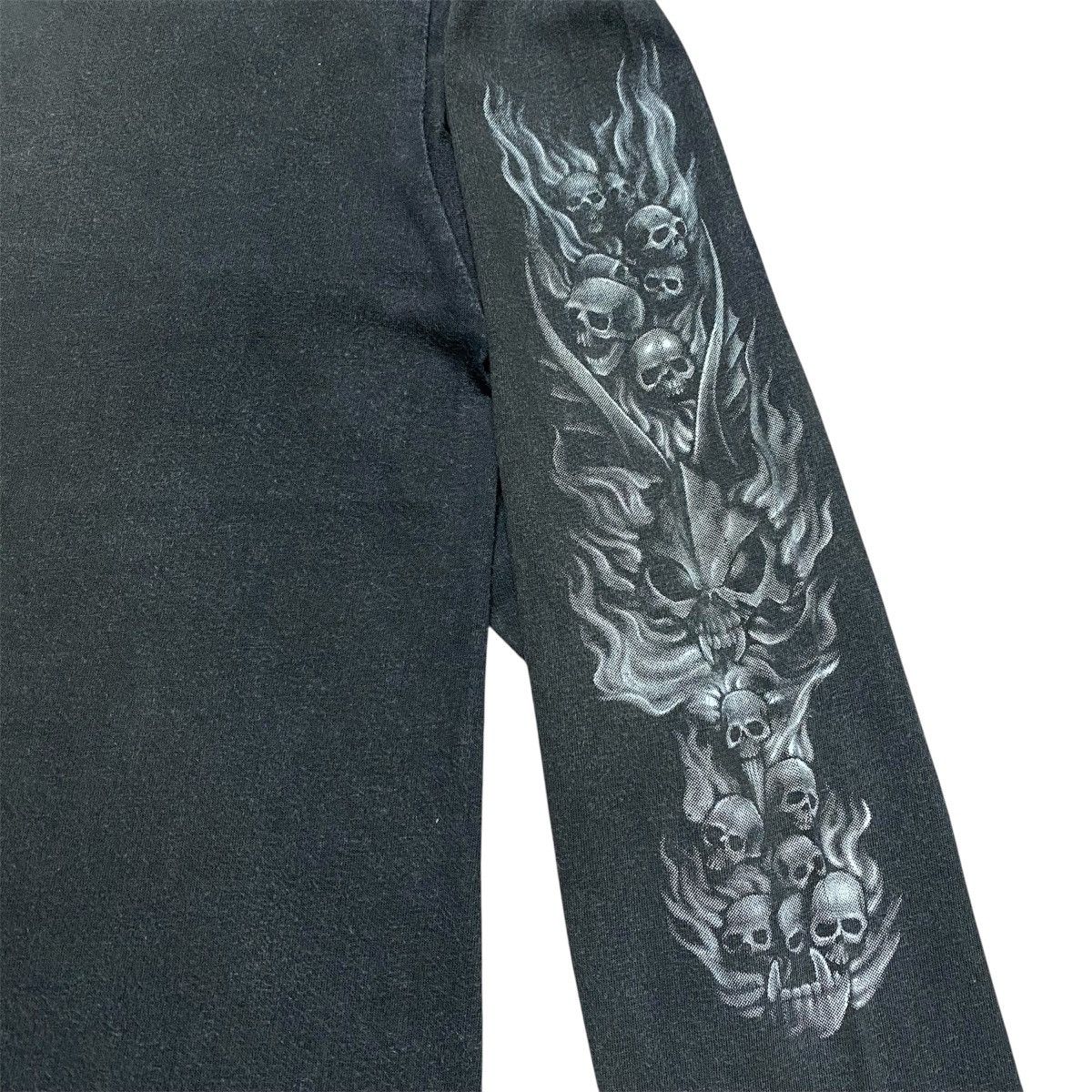 Vintage Rare‼️🔥Vintage Live Death Satan Art Design Long Sleeve Shirt Size US M / EU 48-50 / 2 - 10 Thumbnail