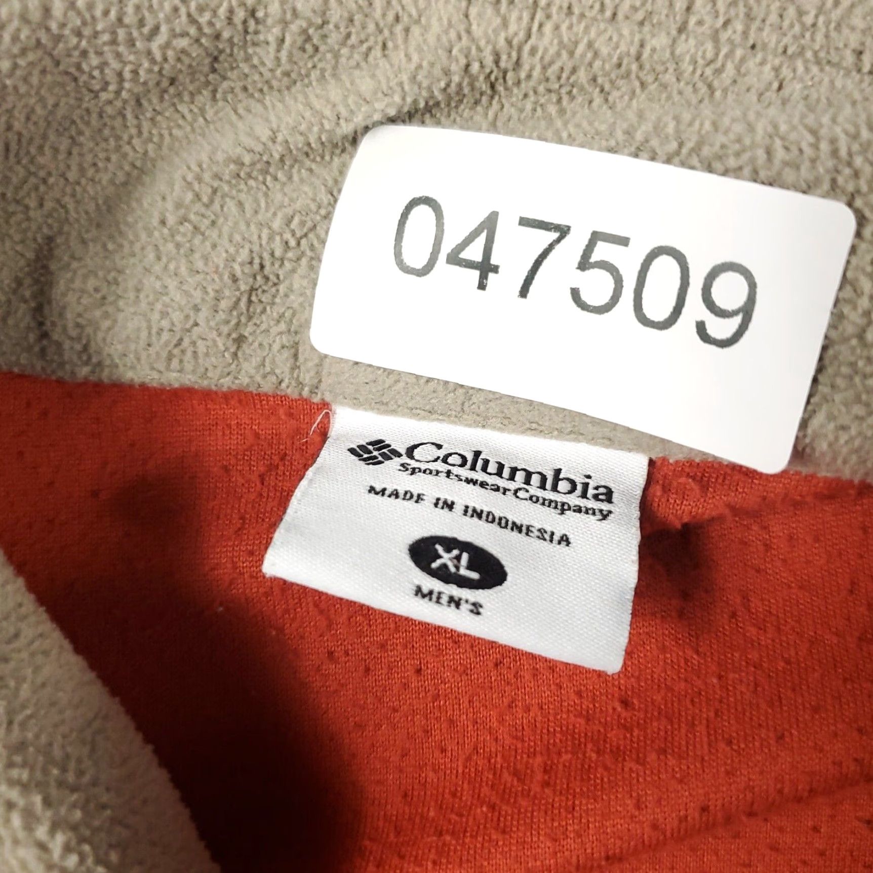 Vintage Columbia Fleece Sweater Mens XL Red 1/4 Zip Pullover Outdoor Classic Size US XL / EU 56 / 4 - 8 Thumbnail