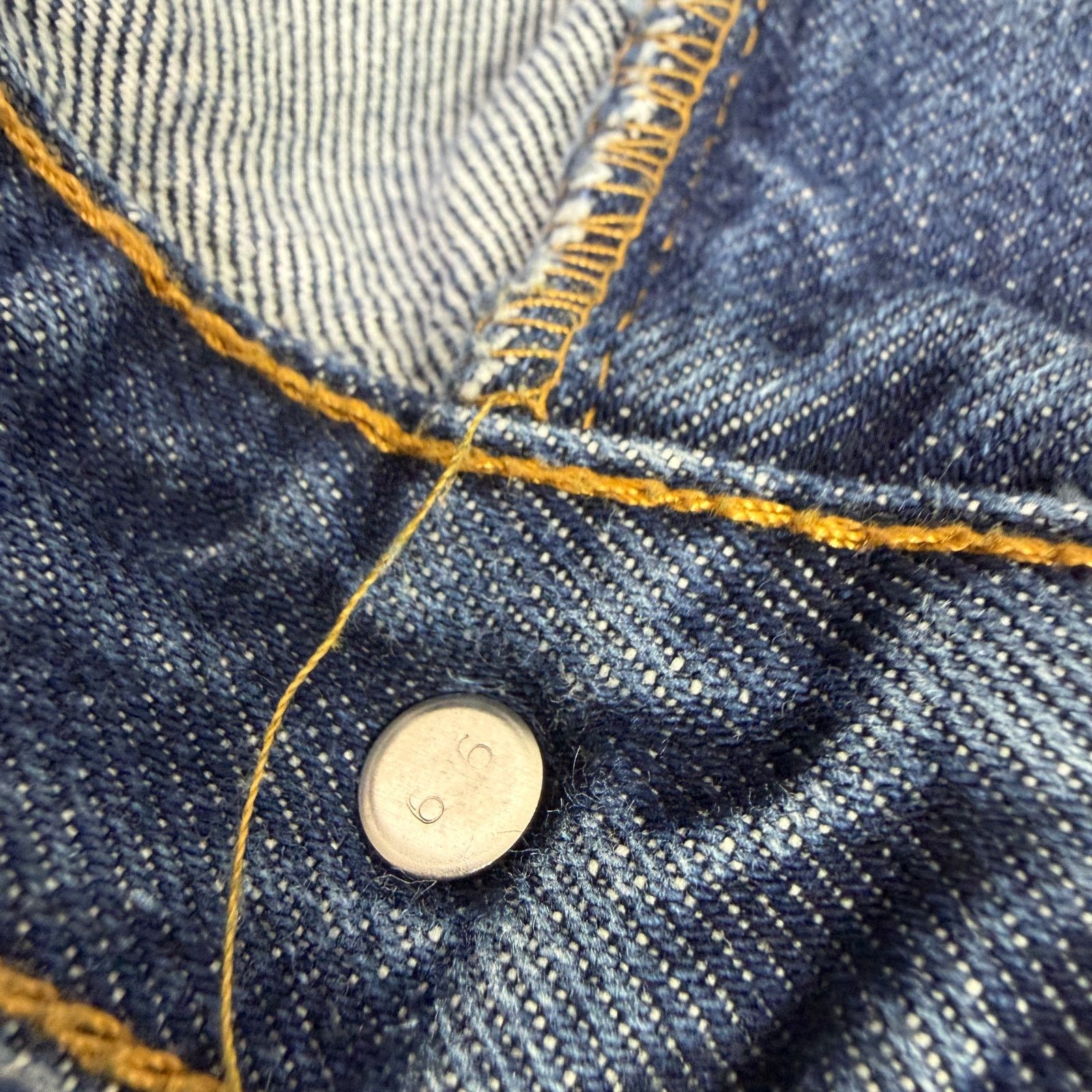 Levi's Vintage Levis 517 Bootcut Jeans Men's 38x34 Blue Denim 90s Size US 38 / EU 54 - 4 Thumbnail