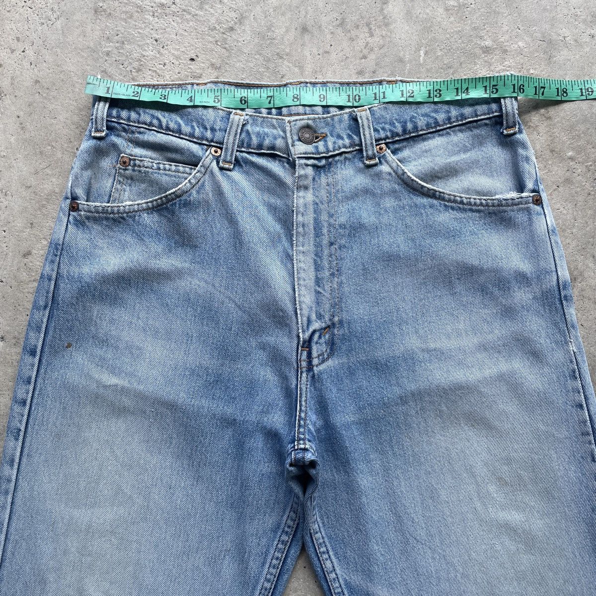 Levi's Vintage Clothing Vintage Levi’s Distressed Faded Jeans Orange Tag Pants Denim Size US 32 / EU 48 - 5 Thumbnail