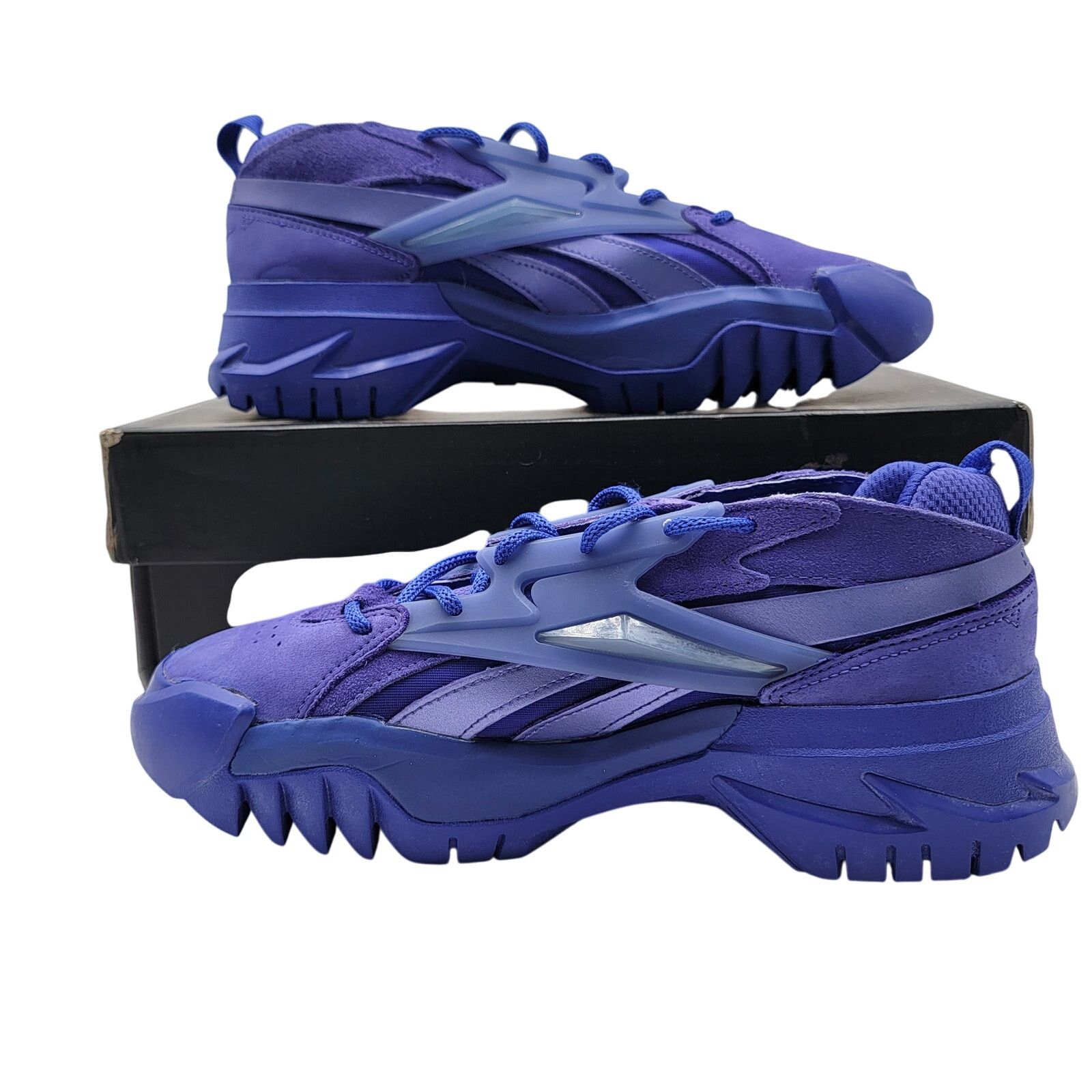 Reebok Cardi B x Reebok Wmns Club C V2 'Ultima Purple' Sz 9 GX9659 Size US 9 / IT 39 - 2 Thumbnail
