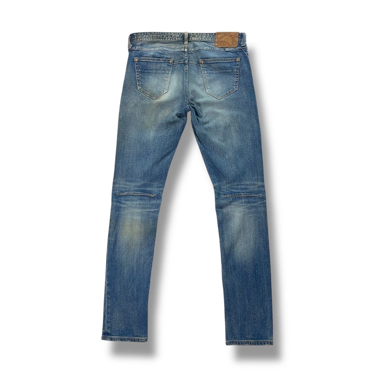Number (N)ine Rare! Number(nine) x Studios Fades Distressed Stretch Jeans Size US 32 / EU 48 - 2 Thumbnail