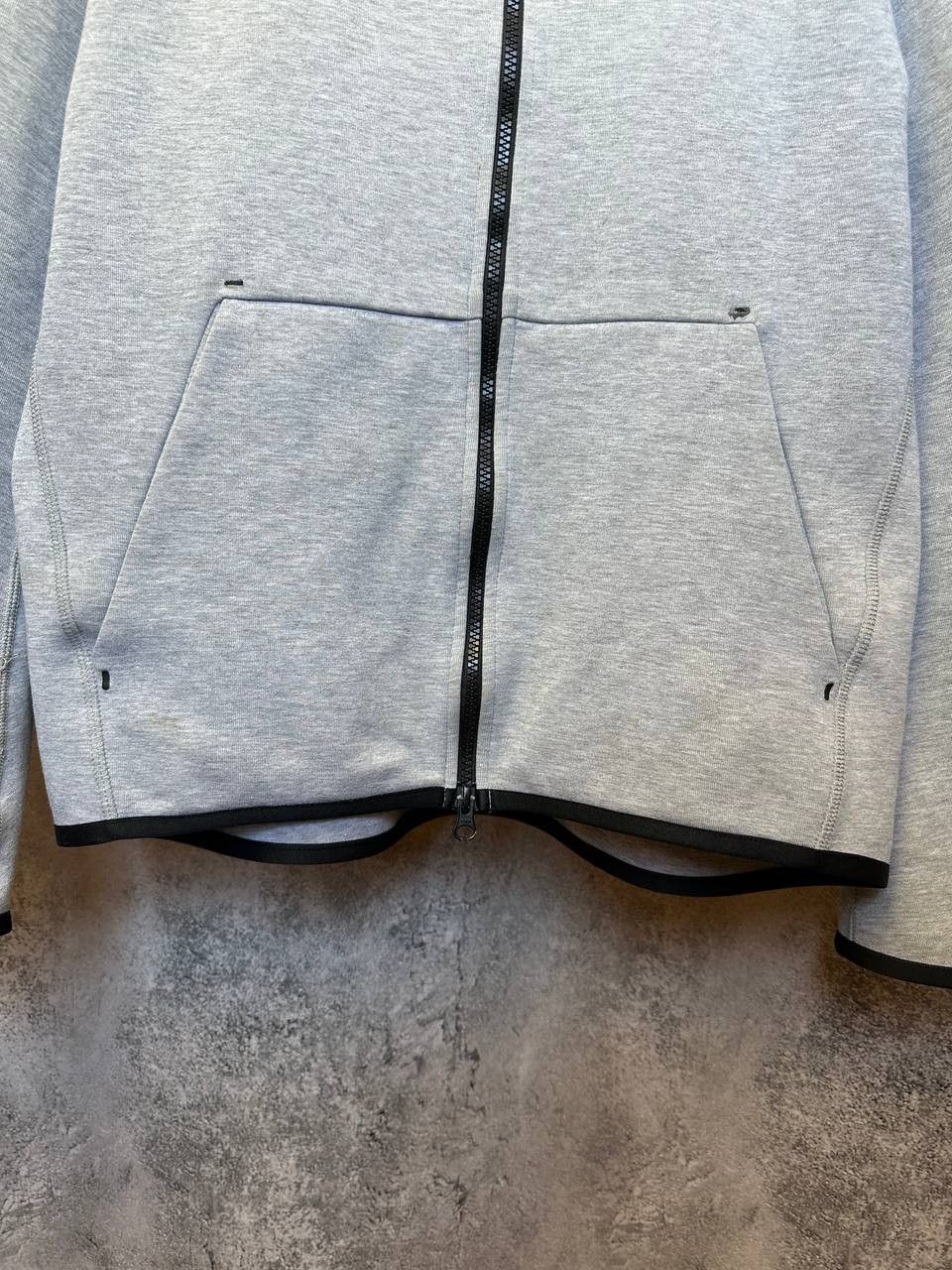 Nike Nike Tech Fleece Full-Zip Hoodie (928483-063) Heather Grey Size US S / EU 44-46 / 1 - 8 Thumbnail
