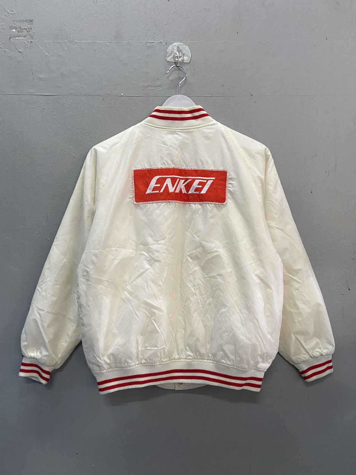 Japanese Brand VINTAGE ENKEI ACTIVE WEAR BOMBER JACKET Size US M / EU 48-50 / 2 - 7 Thumbnail