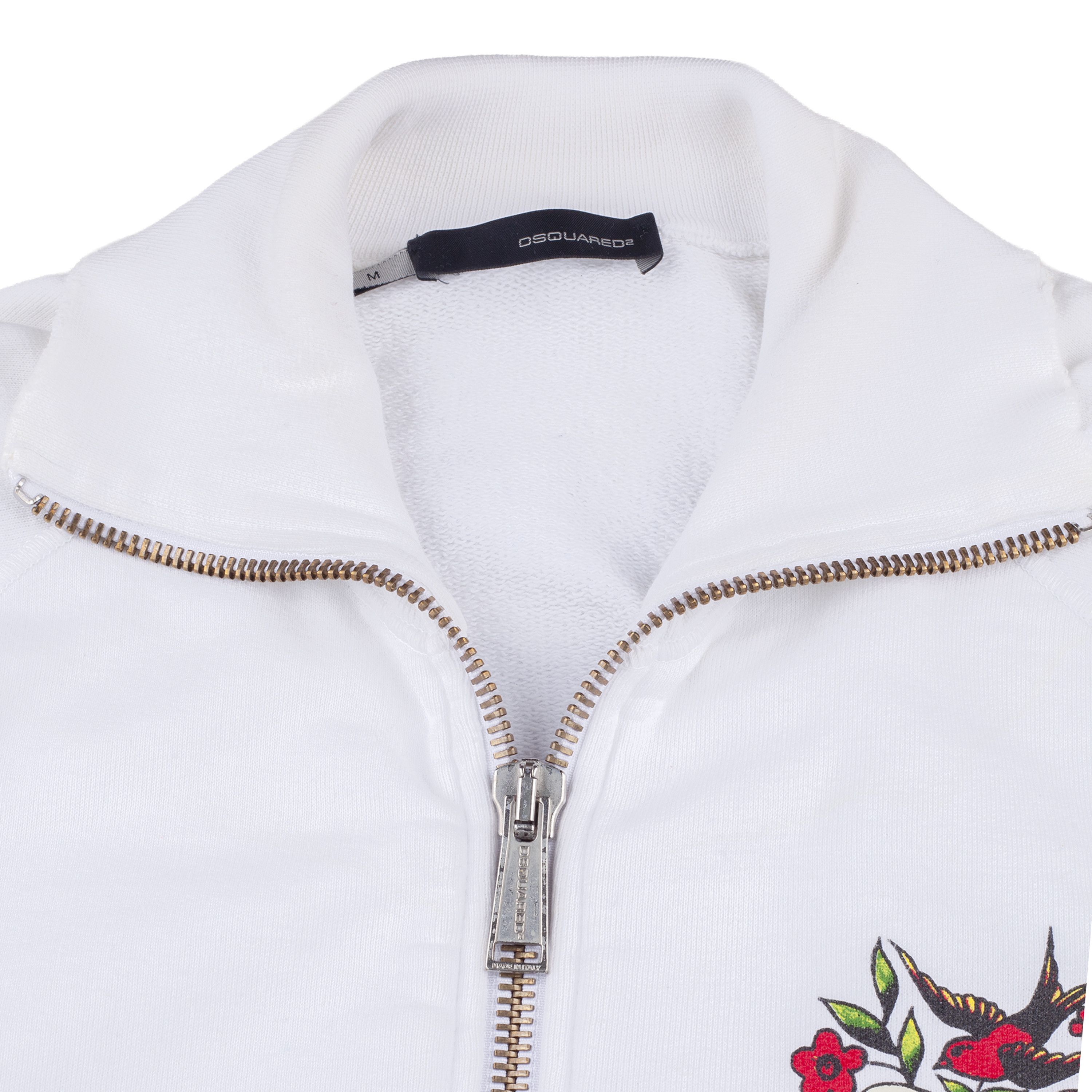Dsquared2 DSQUARED2 Whykiki When You Kankuku Aloha White Jacket Size US M / EU 48-50 / 2 - 7 Thumbnail