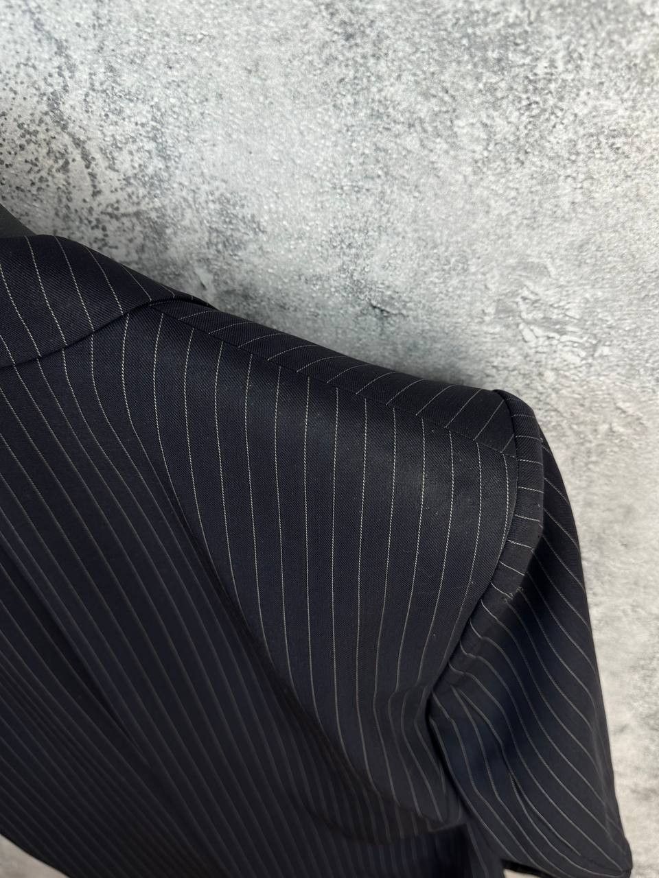 Yves Saint Laurent Yves Saint Laurent Pour Homme 90s Pinstripe Pure Wool Blazer Size 52R - 15 Thumbnail