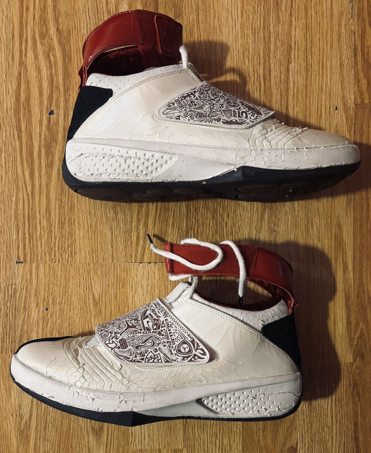 Jordan Brand Air Jordan 20 Varsity Red, SIZE 10.5, Pre-Owned, RARE Size US 10.5 / EU 43-44 - 1 Thumbnail