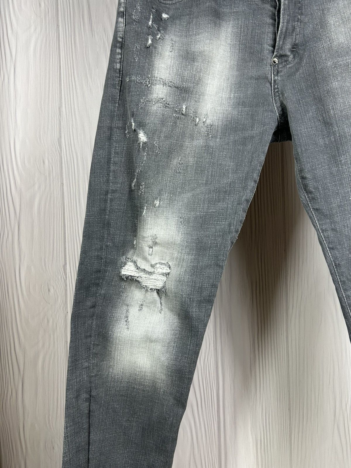 Dsquared2 Dsquared2 Slim Jean Stretch Pants Size 48 Italy S71LB0589 Size US 32 / EU 48 - 3 Thumbnail