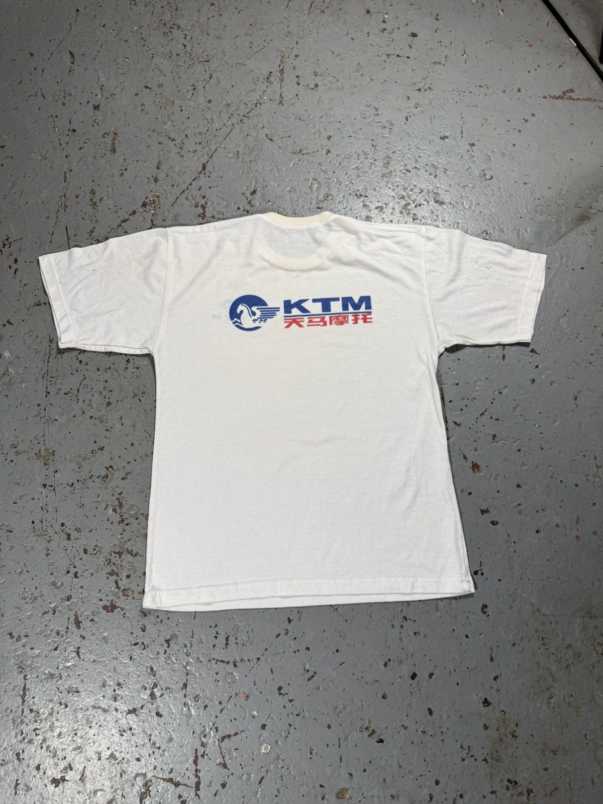 Other Vintage Ktm Racing White Japenese Tee Shirt Size US M / EU 48-50 / 2 - 5 Thumbnail