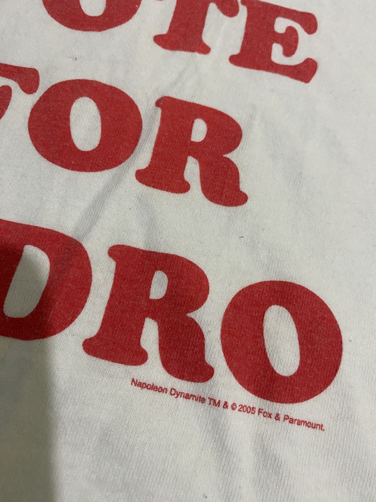 Vintage Vintage Vote For Pedro Movie 2005 Size US L / EU 52-54 / 3 - 8 Thumbnail