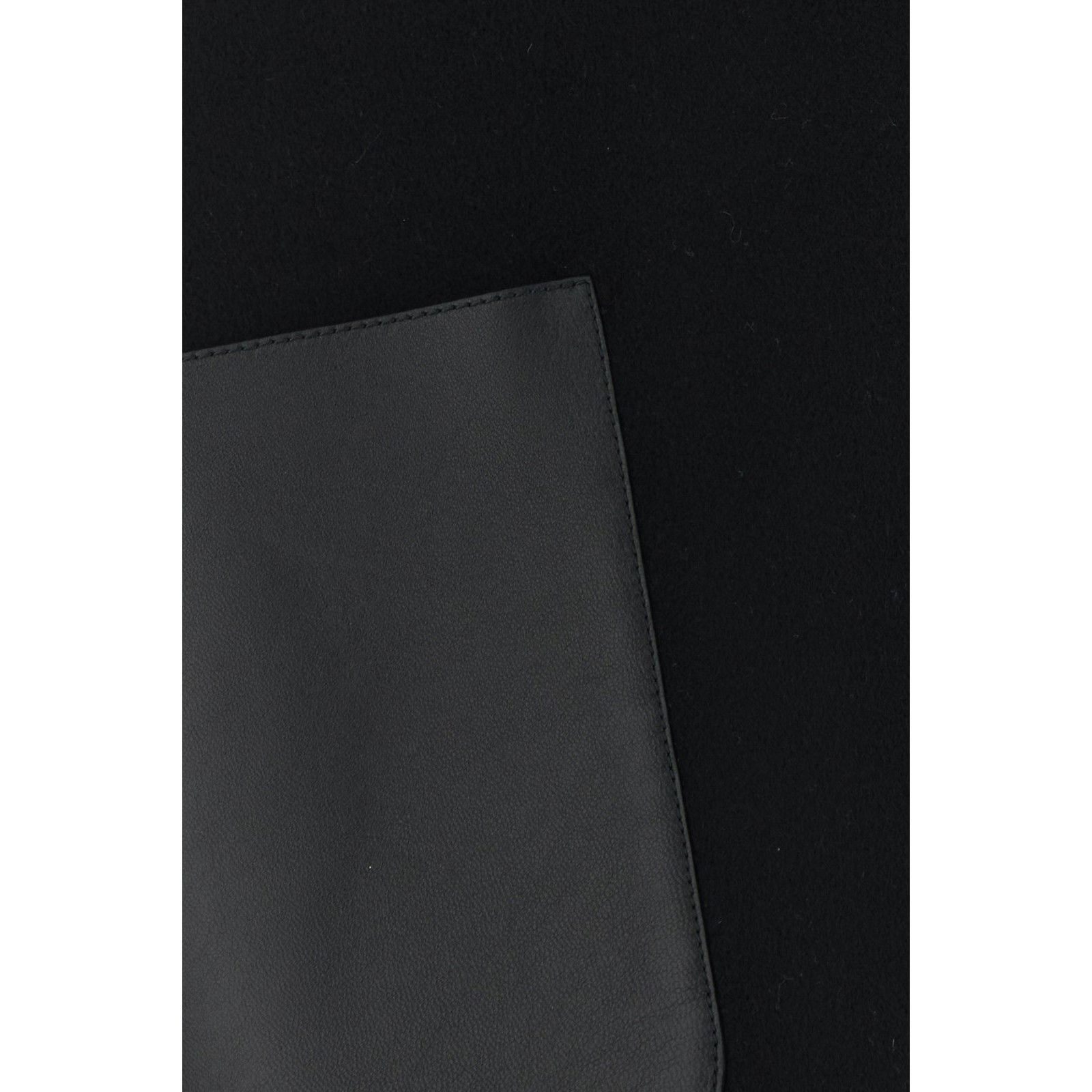 Gucci GUCCI Black Wool Blend Reversible Coat New & Authentic (Wome Size S / US 4 / IT 40 - 3 Thumbnail