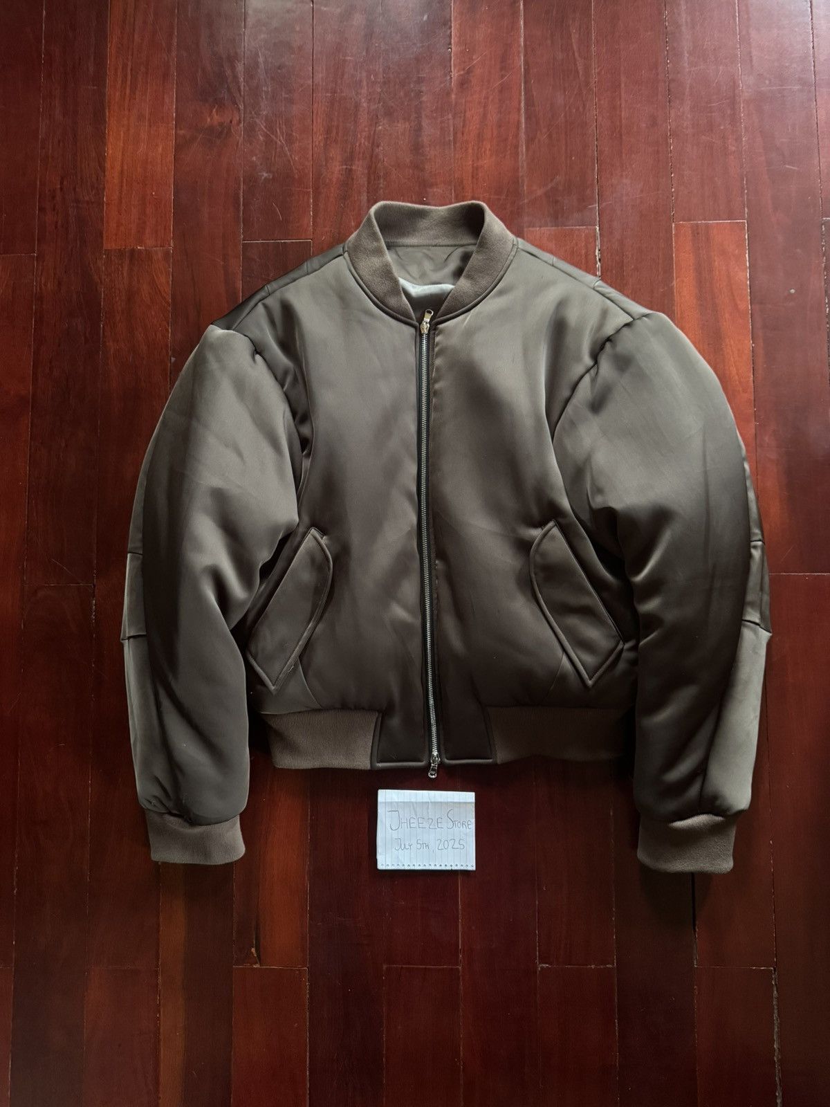 Vuja De VUJA DE MAX SATIN PILLOW BOMBER JACKET | Grailed