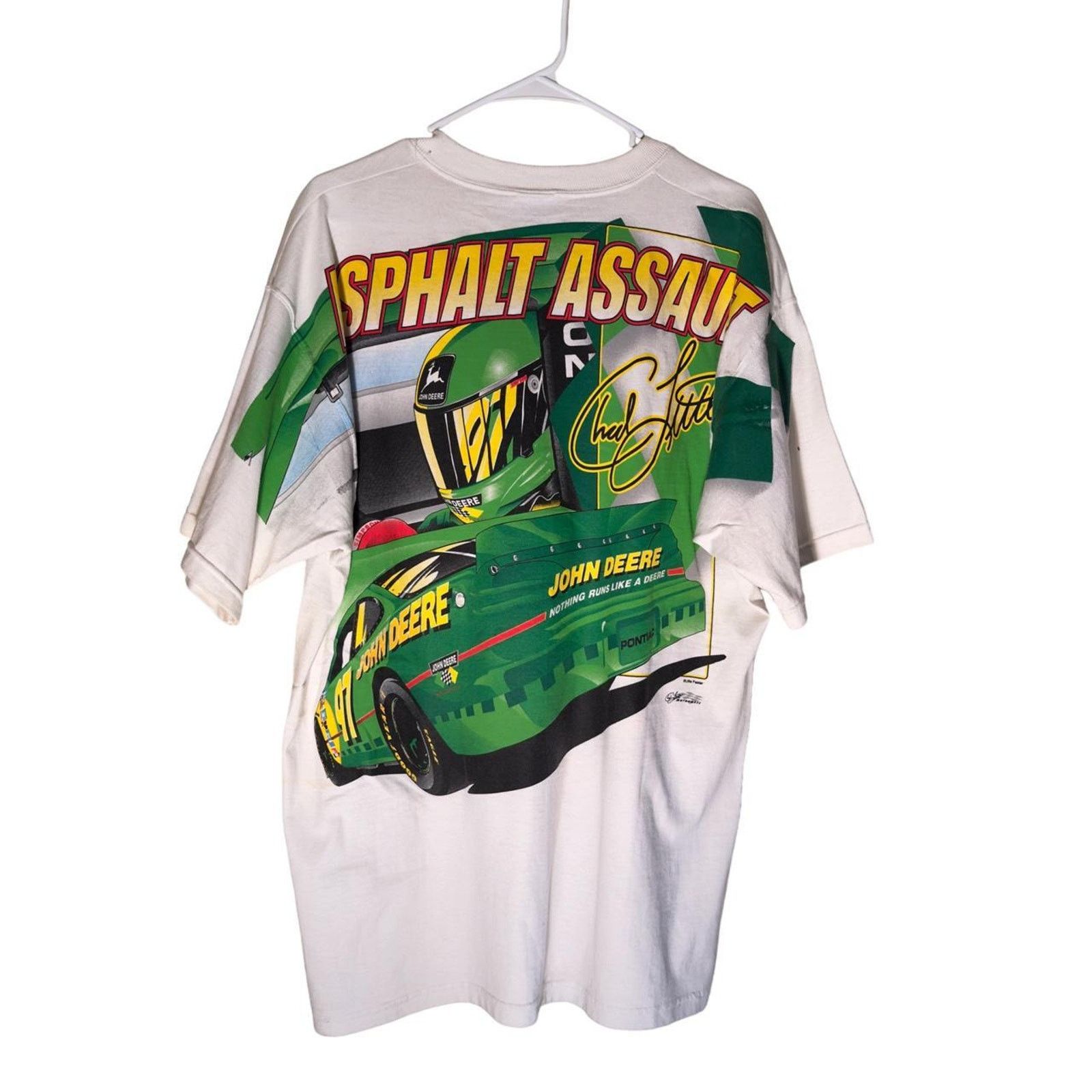 NASCAR Vintage NASCAR Graphic T-Shirt 🚗🏁 Size US L / EU 52-54 / 3 - 3 Thumbnail