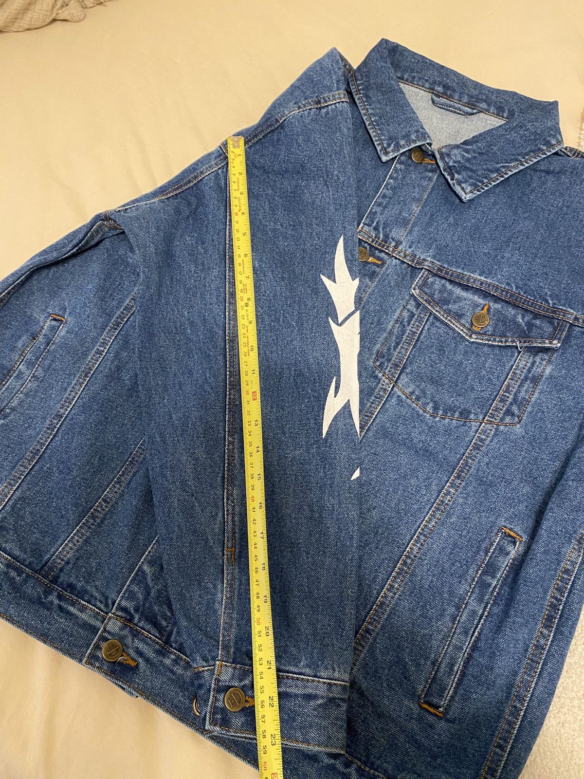 Kim Krueger kim krueger denim jacket size XL Size US XL / EU 56 / 4 - 7 Thumbnail