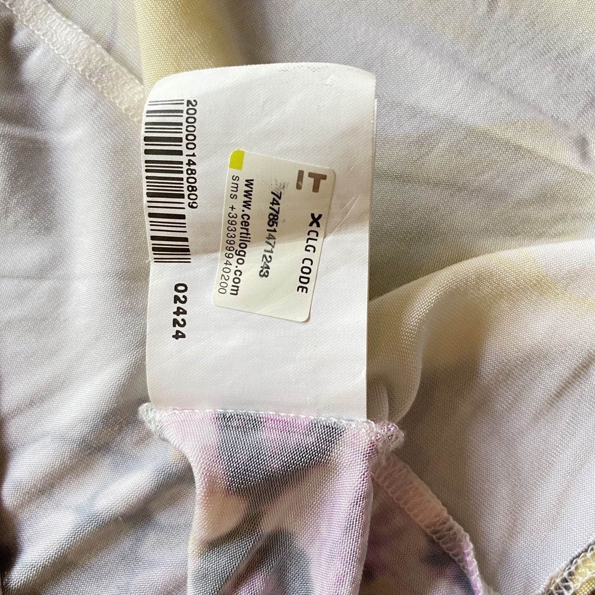 Just Cavalli Just Cavalli White Botanical Wrap Dress Size XS / US 0-2 / IT 36-38 - 14 Thumbnail