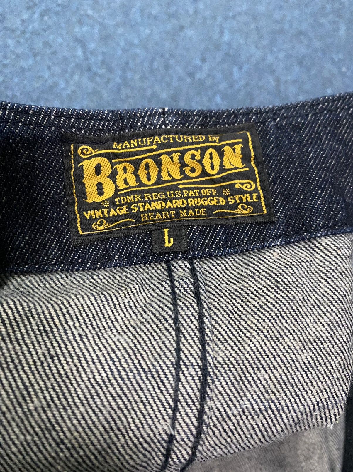Bronson MFG. CO. Bronson Multiple Pocket Denim Vest Size US L / EU 52-54 / 3 - 5 Thumbnail