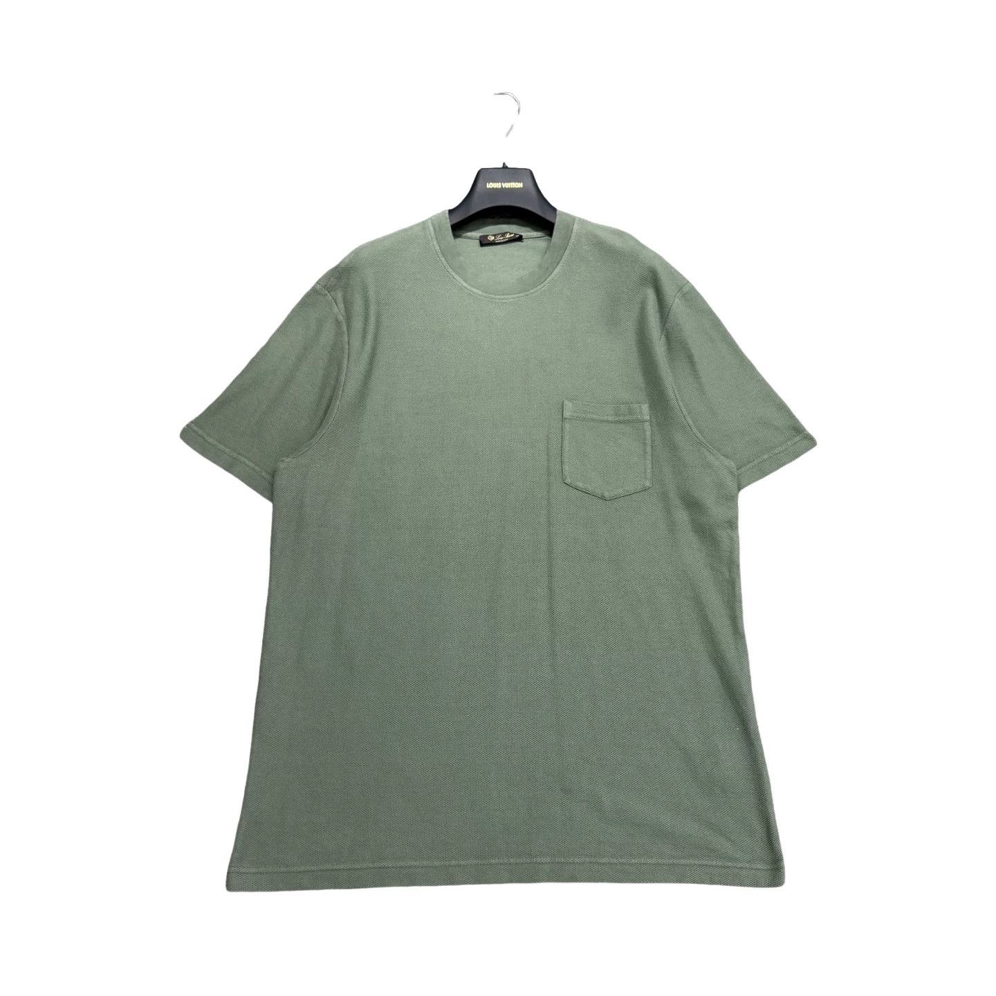 Loro Piana Loro Piana Pique Cotton Pocket T-Shirt XL Size US XL / EU 56 / 4 - 1 Thumbnail