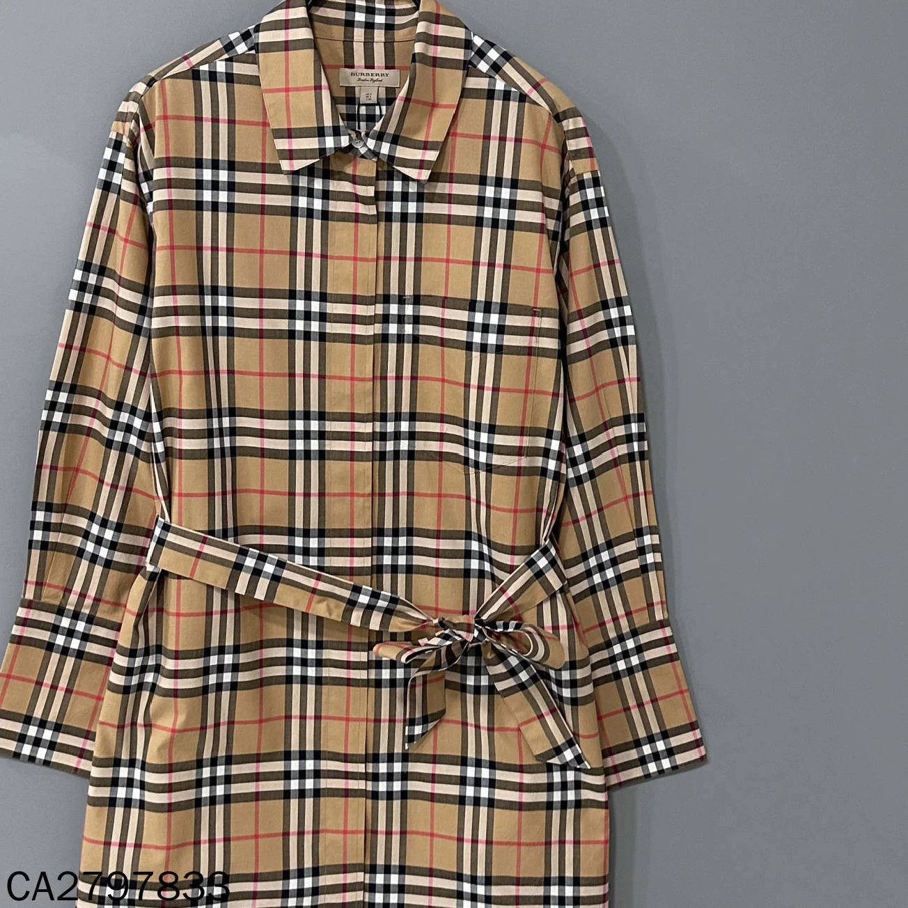 Burberry Burberry classic check dress UK8 faded Size L / US 10 / IT 46 - 2 Thumbnail